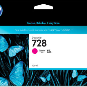 HP 728 - 130 ml - magenta tintado - original - DesignJet - cartucho de tinta - para DesignJet T730, T830