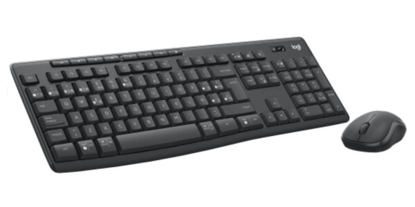 Logitech - Keyboard and mouse set - Wireless - Graphite - MK370 Combo for Business Span