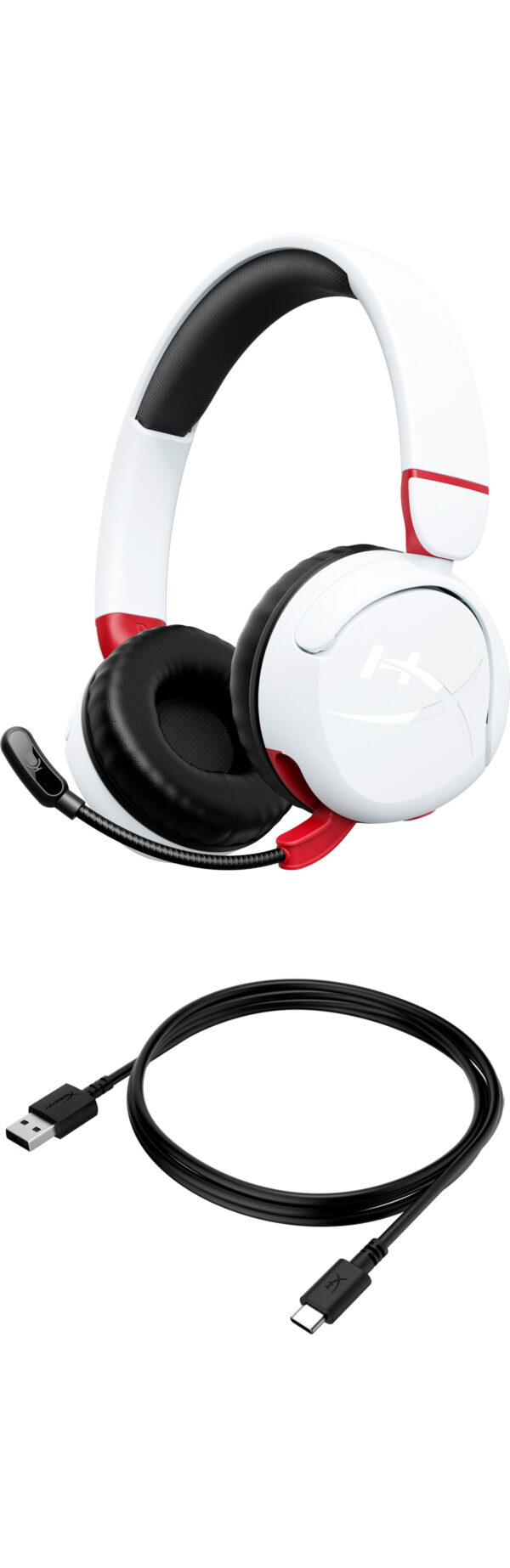 HyperX Cloud - Headset - Wireless - Mini Kids - White - Imagen 12