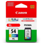 Canon CL-54XL - 12.6 ml - gran capacidad - color (cian, magenta, amarillo) - original - cartucho de tinta - para PIXMA E401, E402, E461, E471