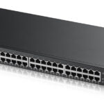 Zyxel GS1900-48 - Conmutador - inteligente - 48 x 10/100/1000 + 2 x Gigabit SFP - sobremesa, montaje en rack, montaje en pared