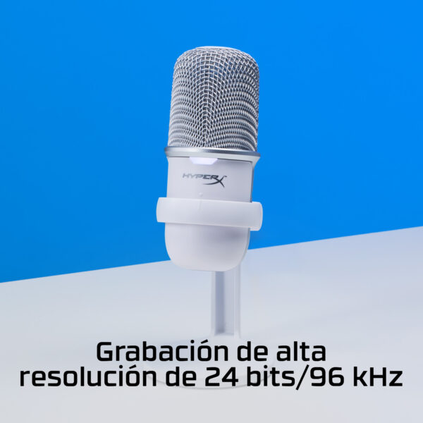 HyperX - Microphone - Computer - Wired - SoloCast White - Imagen 14