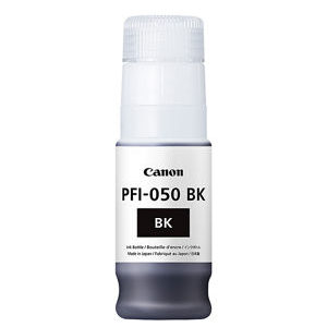 Canon PFI-050BK - 70 ml - negro - original - depósito de tinta - para imagePROGRAF TC-20, TC-20M, TC-21, TC-21M