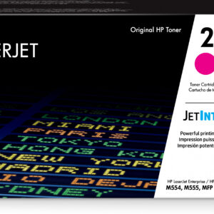 HP 212A - Magenta - original - LaserJet - cartucho de tóner (W2123A) - para Color LaserJet Enterprise M555, MFP M578; LaserJet Enterprise Flow MFP M578