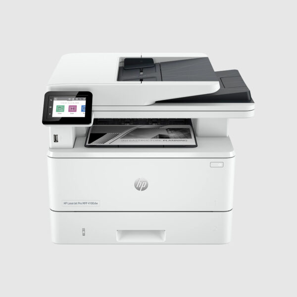 HP LaserJet Pro MFP 4103fdw - Impresora multifunción - B/N - laser - Legal (216 x 356 mm) (original) - A4/Legal (material) - hasta 42 ppm (copiando) - hasta 42 ppm (impresión) - 250 hojas - 33.6 Kbps - USB, USB 2.0, Gigabit LAN, Wi-Fi(n), host USB, Bluetooth - Imagen 3
