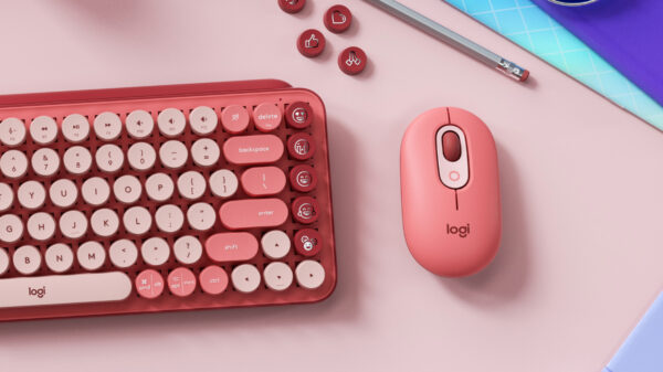 Logitech POP - Ratón - compacto - óptico - 4 botones - inalámbrico - Bluetooth 5.1 - rompecorazones - Imagen 10