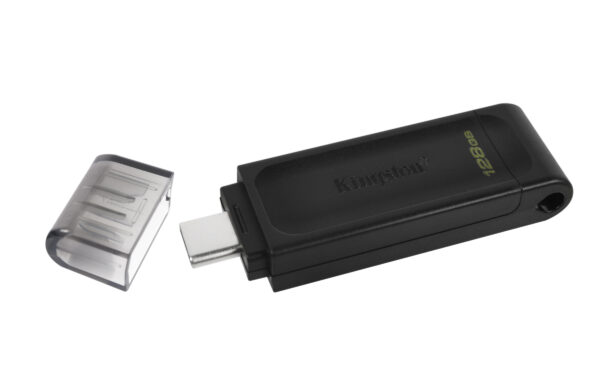 Kingston DataTraveler 70 - Unidad flash USB - 128 GB - USB-C 3.2 Gen 1 - Imagen 5