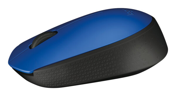 Logitech M170 - Ratón - diestro y zurdo - inalámbrico - 2.4 GHz - receptor inalámbrico USB - azul - Imagen 6