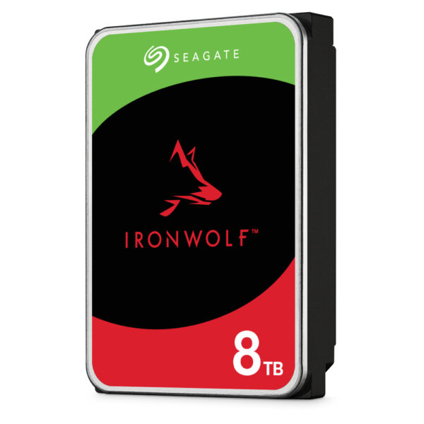 Seagate IronWolf ST8000VN004 - Disco duro - 8 TB - interno - 3.5" - SATA 6Gb/s - 7200 rpm - búfer: 256 MB - Imagen 3