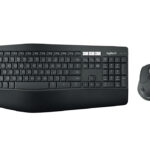 Logitech MK850 Performance - Juego de teclado y ratón - inalámbrico - Bluetooth, 2.4 GHz