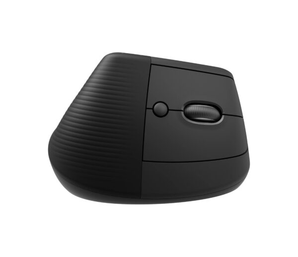 Logitech Lift Vertical Ergonomic Mouse - Ratón vertical - ergonómico - 6 botones - inalámbrico - Bluetooth, 2.4 GHz - receptor de USB Logitech Logi Bolt - grafito - Imagen 6