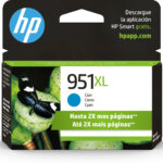 HP 951XL - 24 ml - Alto rendimiento - cián - original - cartucho de tinta - para Officejet Pro 251dw, 276dw, 8100, 8600, 8600 N911a, 8610, 8615, 8620, 8625, 8630