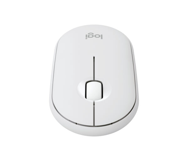Logitech Pebble Mouse 2 M350s - Ratón - óptico - 3 botones - inalámbrico - Bluetooth - blanco - Imagen 6