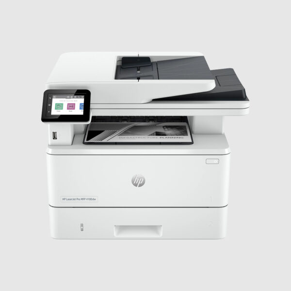 HP LaserJet Pro MFP 4103dw - Impresora multifunción - B/N - laser - Legal (216 x 356 mm) (original) - A4/Legal (material) - hasta 42 ppm (copiando) - hasta 42 ppm (impresión) - 350 hojas - USB, host USB 2.0, Gigabit LAN, Wi-Fi(n) - Imagen 5