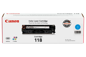 Canon 118 - Cián - original - cartucho de tóner - para Color imageCLASS MF726, MF729, MF8380, MF8580; imageCLASS LBP7200, LBP7660, MF8350