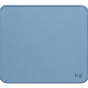 Logitech Studio Series - Alfombrilla de ratón - base de goma antideslizante, fácil deslizamiento, superficie resistente a salpicaduras - gris azulado