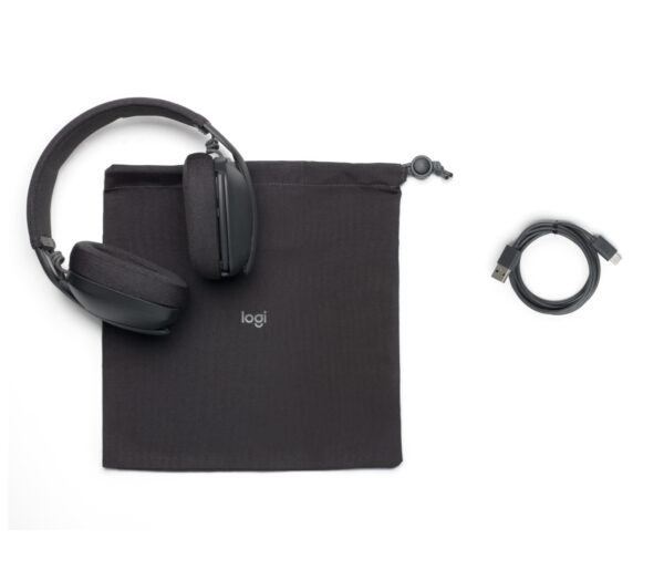 Logitech Zone Vibe 100 - Auricular - tamaño completo - Bluetooth - inalámbrico - grafito - Imagen 9