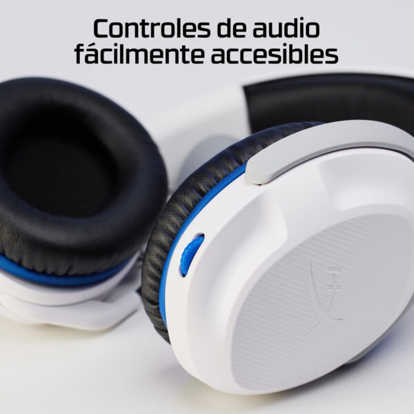 HyperX Cloud Stinger 2 - Gaming - auricular - tamaño completo - cableado - conector de 3,5 mm - blanco - Imagen 4