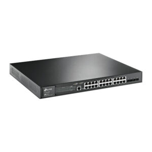 TP-LINK Switch JetStream 28-Port Gigabit L2+ Managed Switch with 24-Port PoE+