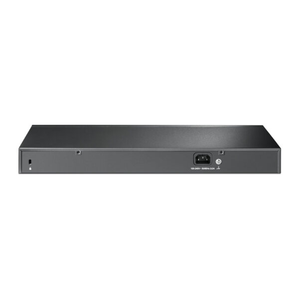 TP-Link TL-SG1428PE - Conmutador - inteligente - 24 x 10/100/1000 (PoE+) + 2 x 10/100/1000 - montaje en rack - PoE+ (250 W) - CA 100 - 240 V - Imagen 4