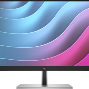 HP E24 G5 - E-Series - monitor LED - 23.8" - 1920 x 1080 Full HD (1080p) @ 75 Hz - IPS - 250 cd/m² - 1000:1 - 5 ms - HDMI, DisplayPort - cabezal negro, negro y plateado (soporte)