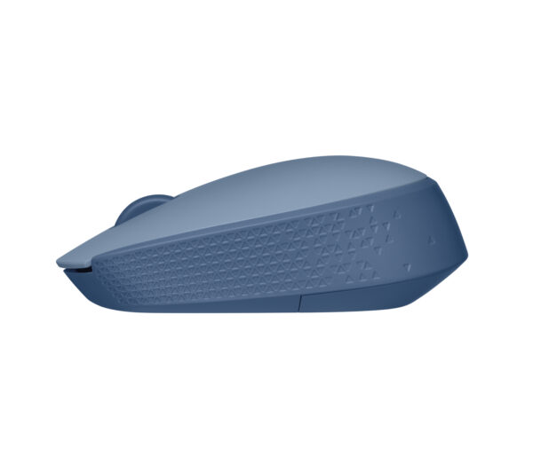 Logitech M170 Wireless Mouse, Ambidextrous, Blue Gray - Ratón - diestro y zurdo - óptico - 3 botones - inalámbrico - 2.4 GHz - receptor inalámbrico USB - azul/gris - Imagen 4