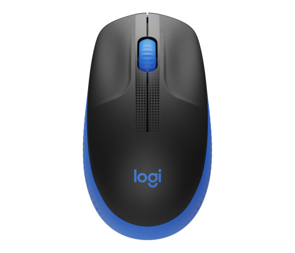 Logitech M190 - Ratón - óptico - 3 botones - inalámbrico - receptor inalámbrico USB - azul - Imagen 2