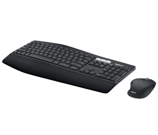 Logitech MK850 - Keyboard and mouse set - Spanish - Wireless - 2.4 GHz - Black - Imagen 4