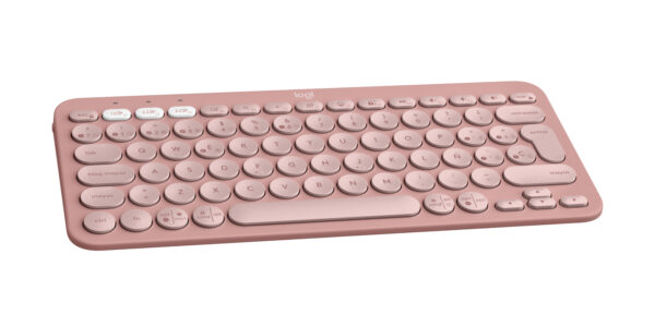Logitech - Keyboard - Wireless - Rose - Con Bluetooth - Imagen 7