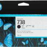 HP - 738. - Ink cartridge - Black - 130 ml