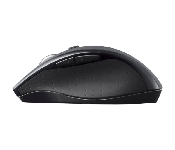 Logitech Marathon M705 - Ratón - ergonómico - diestro - laser - 7 botones - inalámbrico - 2.4 GHz - receptor inalámbrico USB - carbón - Imagen 5