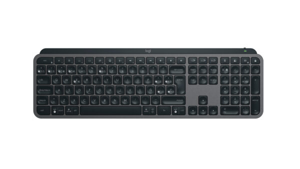 Logitech MX Keys S - Teclado - retroiluminación - inalámbrico - Bluetooth LE - QWERTY - español - interruptor: tecla de tijera - grafito - Imagen 6