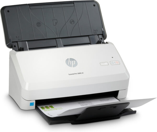 HP Scanjet Pro 3000 s4 Sheet-feed - Escáner de documentos - CMOS / CIS - a dos caras - 216 x 3100 mm - 600 ppp x 600 ppp - hasta 40 ppm (mono) - Alimentador automático de documentos (ADF) (50 hojas) - hasta 4000 exploraciones por día - USB 3.0 - Imagen 4