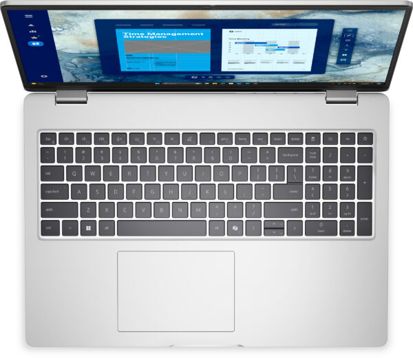 Dell Pro - Notebook - 16" - Intel Core Ultra 7 255U / 5.2 GHz - 16 GB - DDR5 SDRAM - 512 GB - Integrated Intel Graphics - Windows 11 Pro - 3-year warranty - Silver - Imagen 5