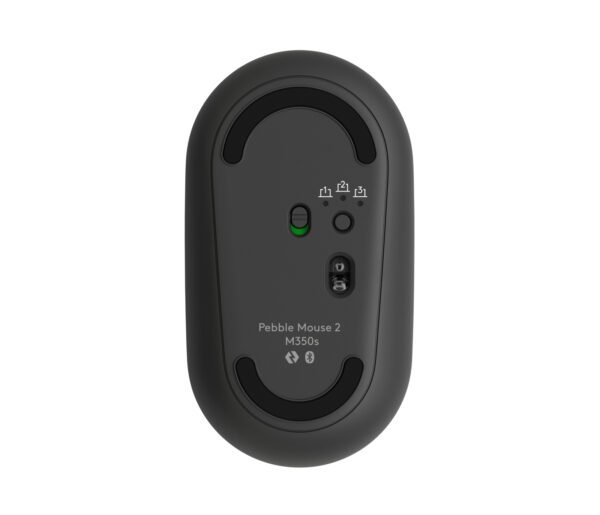 Logitech Pebble Mouse 2 M350s - Ratón - óptico - 3 botones - inalámbrico - Bluetooth - grafito - Imagen 6