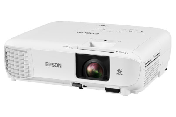 Epson PowerLite 118 - Proyector 3LCD - portátil - 3800 lúmenes (blanco) - 3800 lúmenes (color) - XGA (1024 x 768) - 4:3 - LAN - Imagen 3