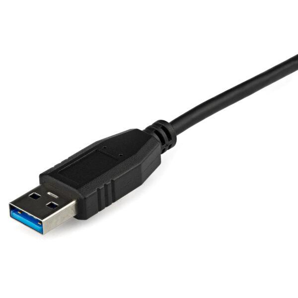 StarTech.com Adaptador Tarjeta de Red Externa NIC USB 3.0 a 1Gbps Gigabit Ethernet 1 Puerto - 1x RJ45 Hembra - 1x USBA - Adaptador de red - USB 3.0 - Gigabit Ethernet - negro - Imagen 5