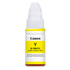 Canon GI 190 Y - 70 ml - amarillo - original - recarga de tinta - para Maxx Tinta G3102, PIXMA G1100, G2100, G3100, G4100
