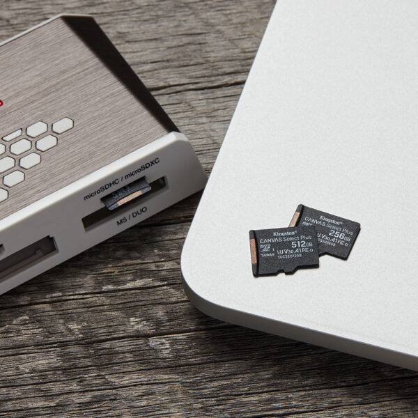 Kingston Canvas Select Plus - Tarjeta de memoria flash (adaptador microSDXC a SD Incluido) - 512 GB - A1 / Video Class V30 / UHS Class 3 / Class10 - microSDXC UHS-I - Imagen 8