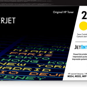 HP 212A - Amarillo - original - LaserJet - cartucho de tóner (W2122A) - para Color LaserJet Enterprise M555, MFP M578; LaserJet Enterprise Flow MFP M578