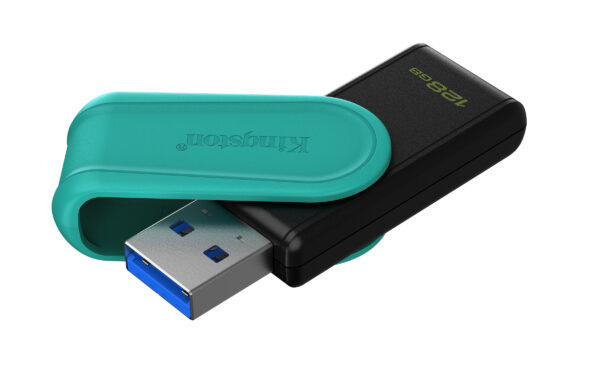 Kingston - USB flash drive - USB 3.2 Gen 1 - Exodia S Black Turquoise - Imagen 3