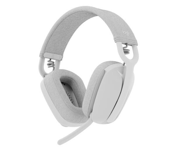 Logitech Zone Vibe 100 - Auricular - tamaño completo - Bluetooth - inalámbrico - blanco hueso