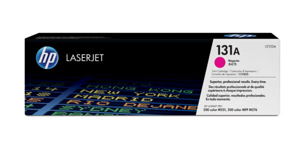 HP 131A - Magenta - original - LaserJet - cartucho de tóner (CF213A) - para LaserJet Pro 200 M251n, 200 M251nw, 200 M276nw, MFP M276n, MFP M276nw