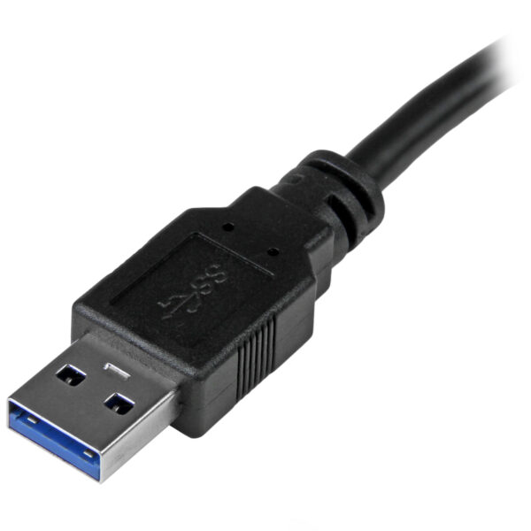 StarTech.com Cable adaptador USB 3.1 (10 Gbps) a SATA para unidades de disco - Controlador de almacenamiento - 2.5" - SATA 6Gb/s - USB 3.1 (Gen 2) - negro - Imagen 3