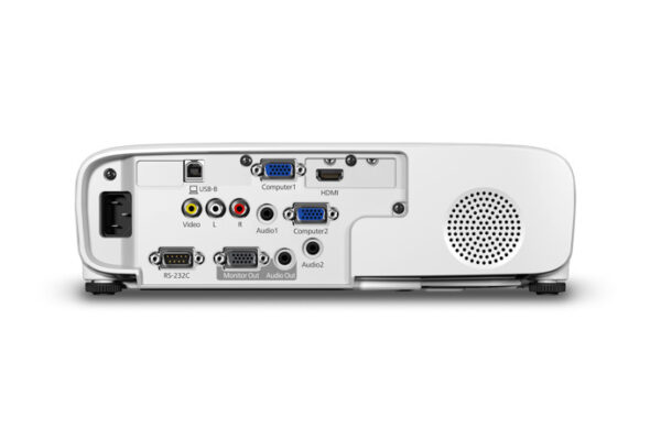 Epson PowerLite E20 - Proyector 3LCD - portátil - 3400 lúmenes (blanco) - 3400 lúmenes (color) - XGA (1024 x 768) - 4:3 - Imagen 6