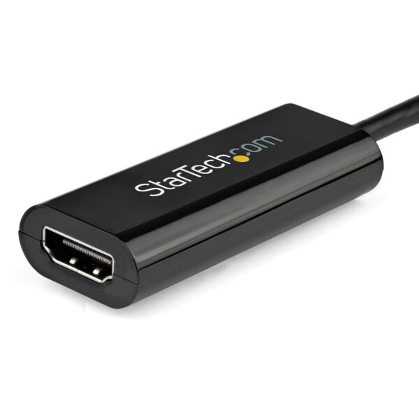 StarTech.com Adaptador Gráfico Conversor USB 3.0 a HDMI - Cable Convertidor Compacto de Vídeo - Cable adaptador - Conforme a la TAA - USB Tipo A macho a HDMI hembra - 19 cm - negro - compatibilidad con 1080p - para P/N: HDDVIMM3, HDMM12, HDMM15, HDMM1MP, HDMM2MP, HDMM3, HDMM3MP, HDMM50A, HDMM6, HDPMM50 - Imagen 3