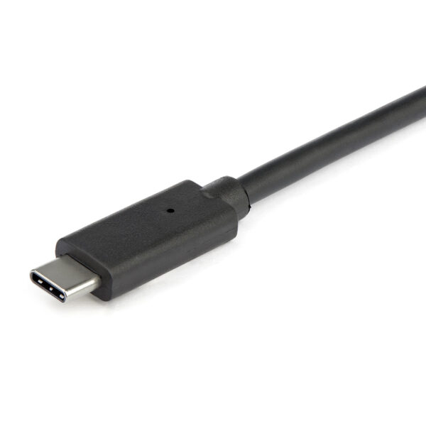 StarTech.com Hub USB-C 10Gbps de 3 Puertos con Puerto de Red Ethernet - 2x USB-A y 1x USB-C - (HB31C2A1CGB) - Hub - 1 x USB-C + 2 x USB 3.1 + 1 x 10/100/1000 - sobremesa - para P/N: PEXUSB321C - Imagen 3