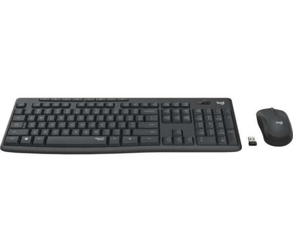 Logitech MK295 Silent - Juego de teclado y ratón - inalámbrico - 2.4 GHz - Black - Imagen 3