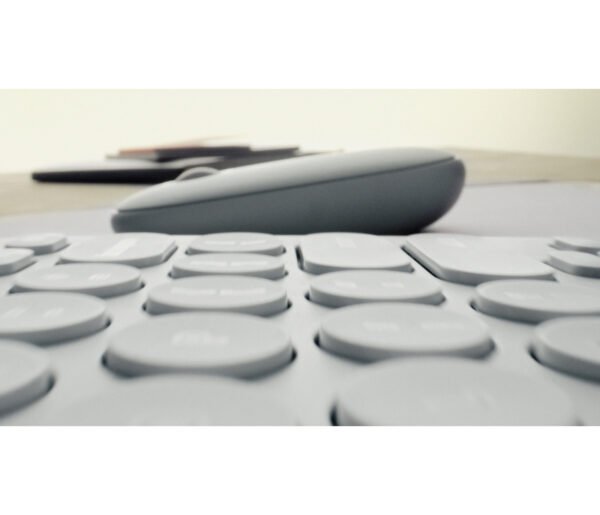 Logitech Pebble Mouse 2 M350s - Ratón - óptico - 3 botones - inalámbrico - Bluetooth - grafito - Imagen 4
