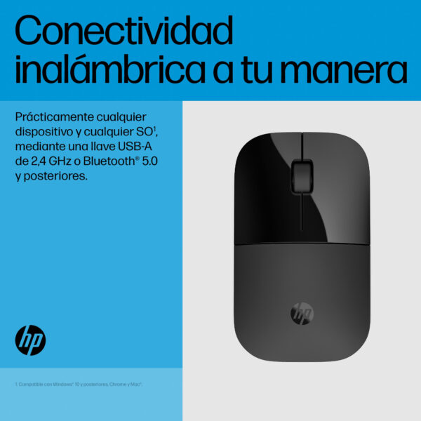 HP - Z3700 - Ratón - Inalámbrico - Jack Black - Imagen 8